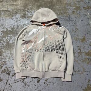 Y2K KTM Racing Zip Up Hoodie Men’s M